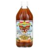Dynamic Health Organic Raw Apple Cider Vinegar with Mother & Honey 16 fl oz (473 ml) 790223102284