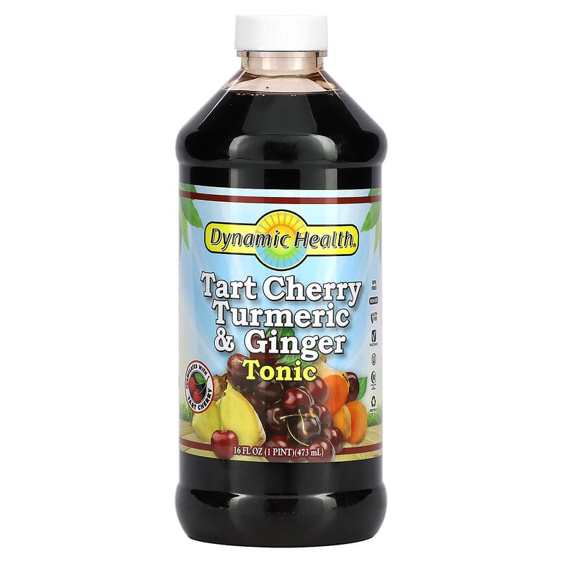 Dynamic Health Tart Cherry Turmeric & Ginger Tonic 16 fl oz (473 ml) 790223102147