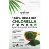 Earth Circle Organics 100% Organic Chlorella Powder 4 oz (113.4 g) 813313015032