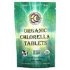 Earth Circle Organics Organic Chlorella Tablets 250 mg 400 Tablets 3.5 oz (100 g) 813313013168
