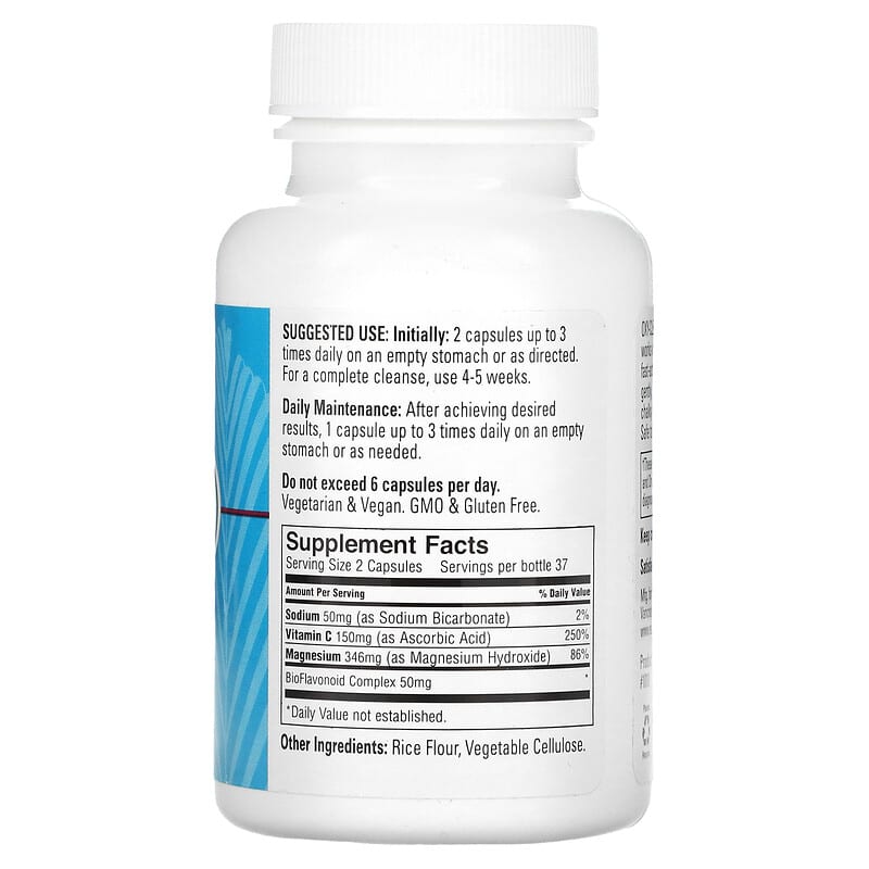 Earth's Bounty ( Matrix Health ), Oxy-Cleanse, Oxygen Colon Conditioner, 75 Vegetarian Capsules 707990101006