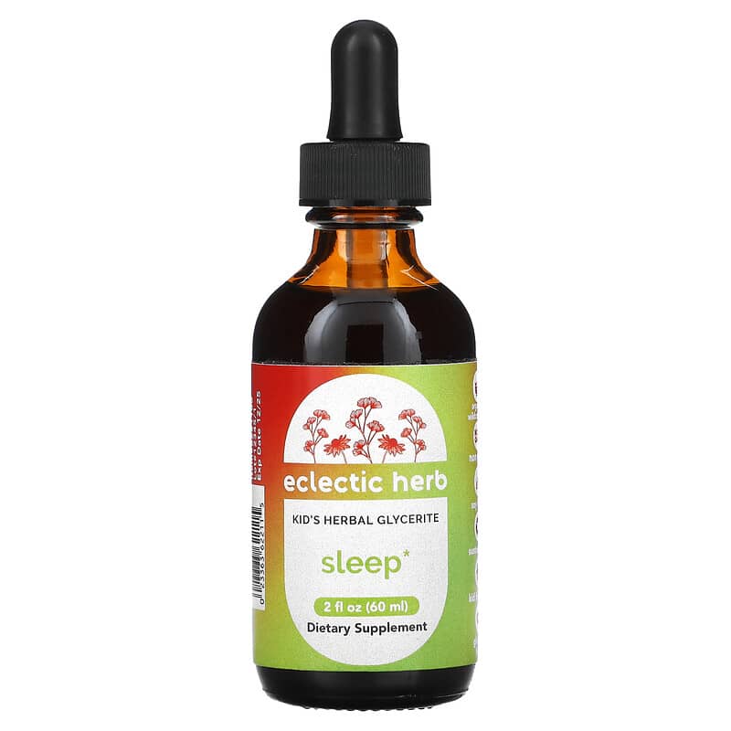 Eclectic Institute Kids Herbal Glycerite Sleep 2 fl oz (60 ml) 23363622115