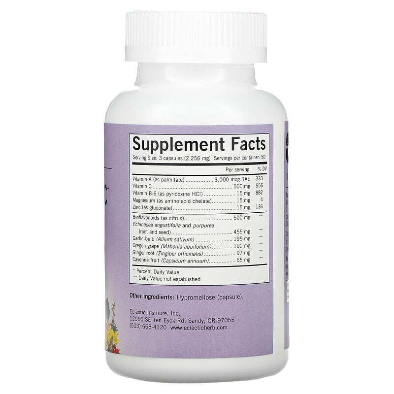 Eclectic Institute, Vita Biotic, 750 mg, 150 Capsules 23363520022