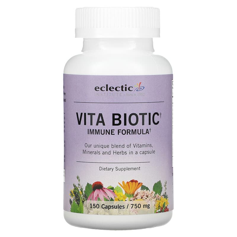 Eclectic Institute Vita Biotic 750 mg 150 Capsules 23363520022