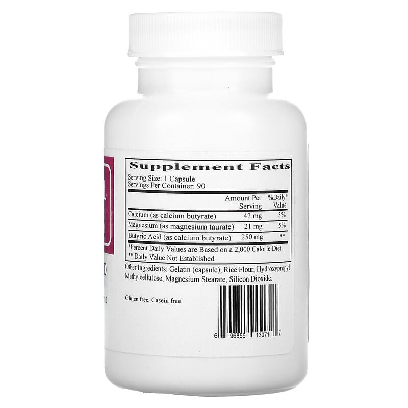 Ecological Formulas, Butyric Acid, 90 Capsules 696859130717
