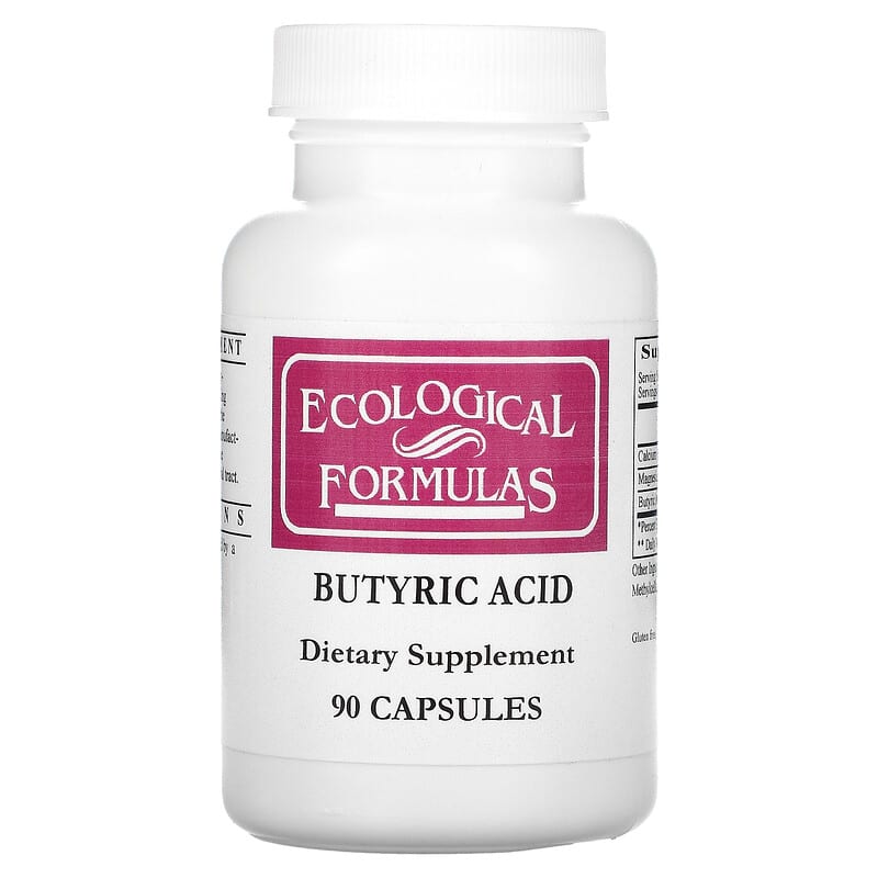 Ecological Formulas Butyric Acid 90 Capsules 696859130717