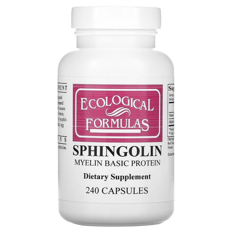 Ecological Formulas Sphingolin 240 Capsules 696859130779