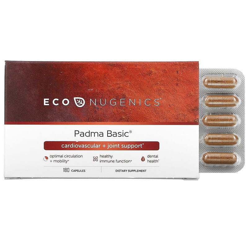 Econugenics Padma Basic 180 Capsules 49347019016