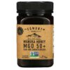 Egmont Honey Multifloral Manuka Honey Raw And Unpasteurized MGO 50+ 17.6 oz (500 g) 9421034910539