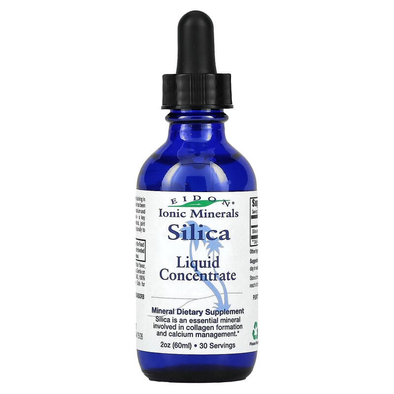 Eidon Mineral Supplements Silica Liquid Concentrate 2 oz (60 ml) 640923000260