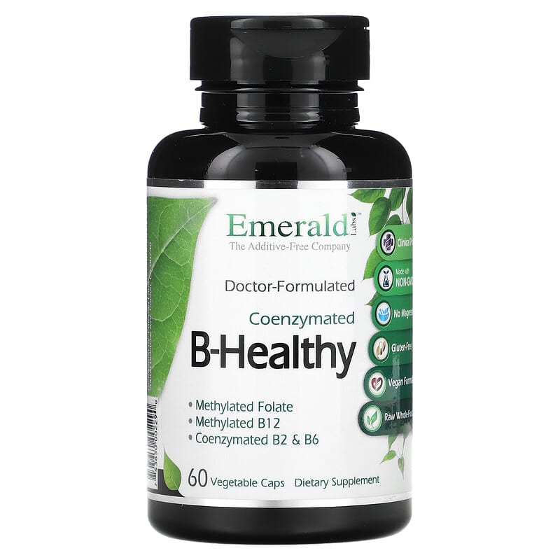 Emerald Laboratories B-Healthy 60 Vegetable Caps 743650002290