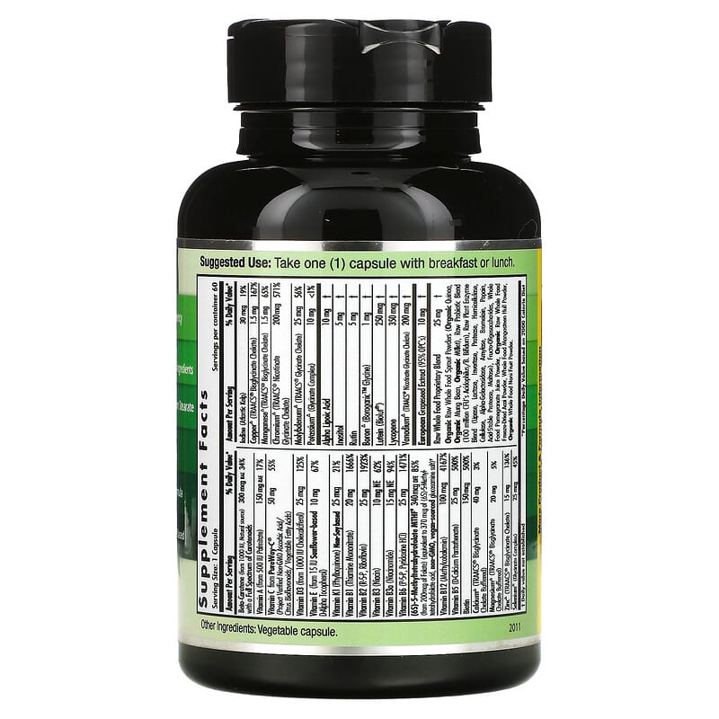 Emerald Laboratories, Coenzymated Men's 1-Daily Multi, 60 Vegetable Caps 743650003402