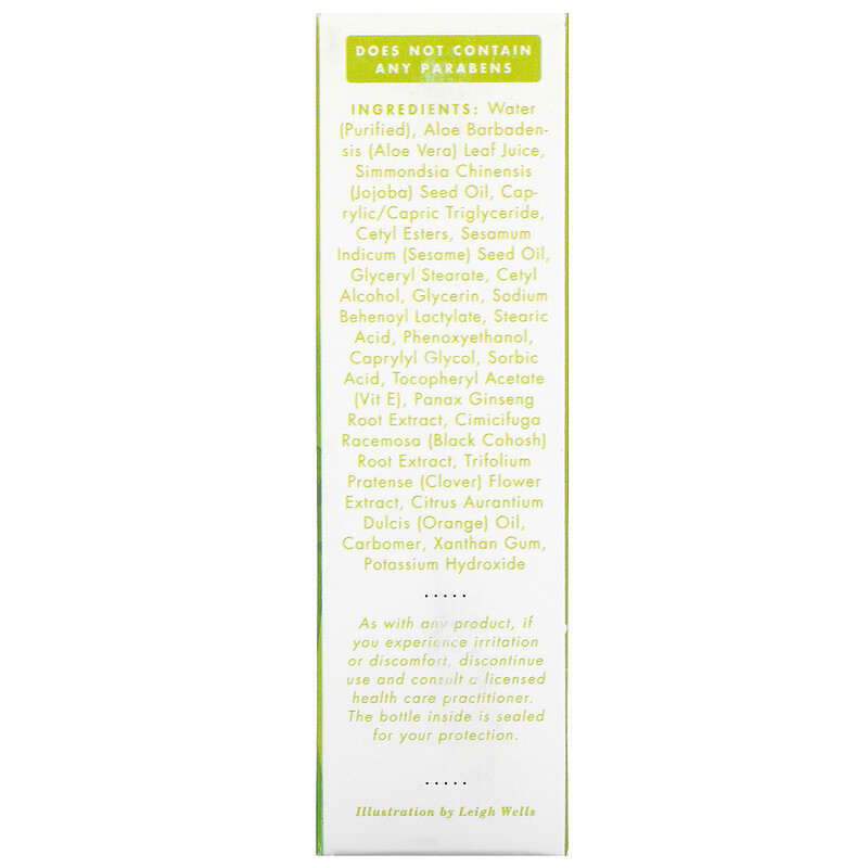 Emerita, Phytoestrogen, Body Cream, 2 oz (56 g) 356163301103