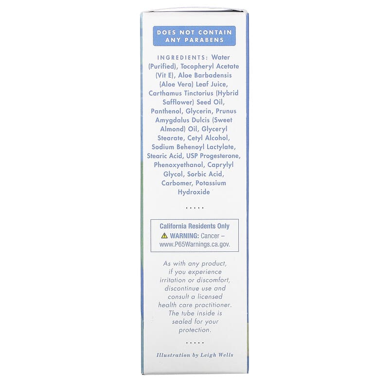 Emerita, Pro-Gest, Balancing Cream, Fragrance Free, 2 oz (56 g) 356163300953