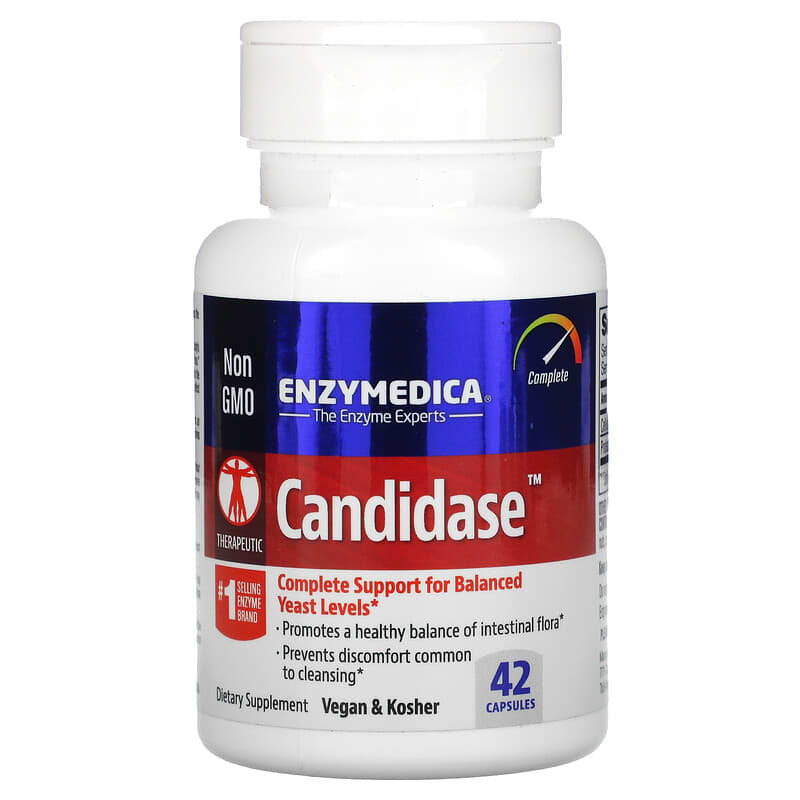 Enzymedica Candidase 42 Capsules 670480201404
