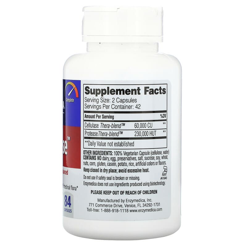 Enzymedica, Candidase, 84 Capsules 670480201411