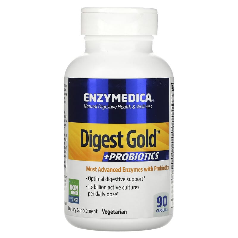 Enzymedica Digest Gold + Probiotics 90 Capsules 670480290903