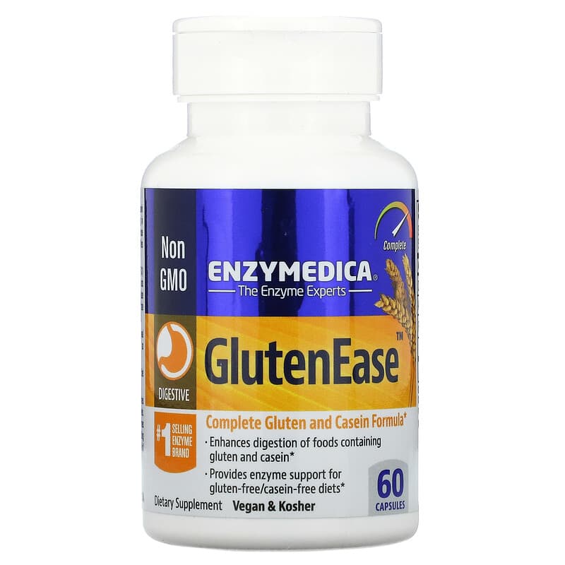 Enzymedica GlutenEase 60 Capsules 670480262009