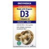 Enzymedica Organic D3 + Vitamin K2 60 Capsules 670480101292