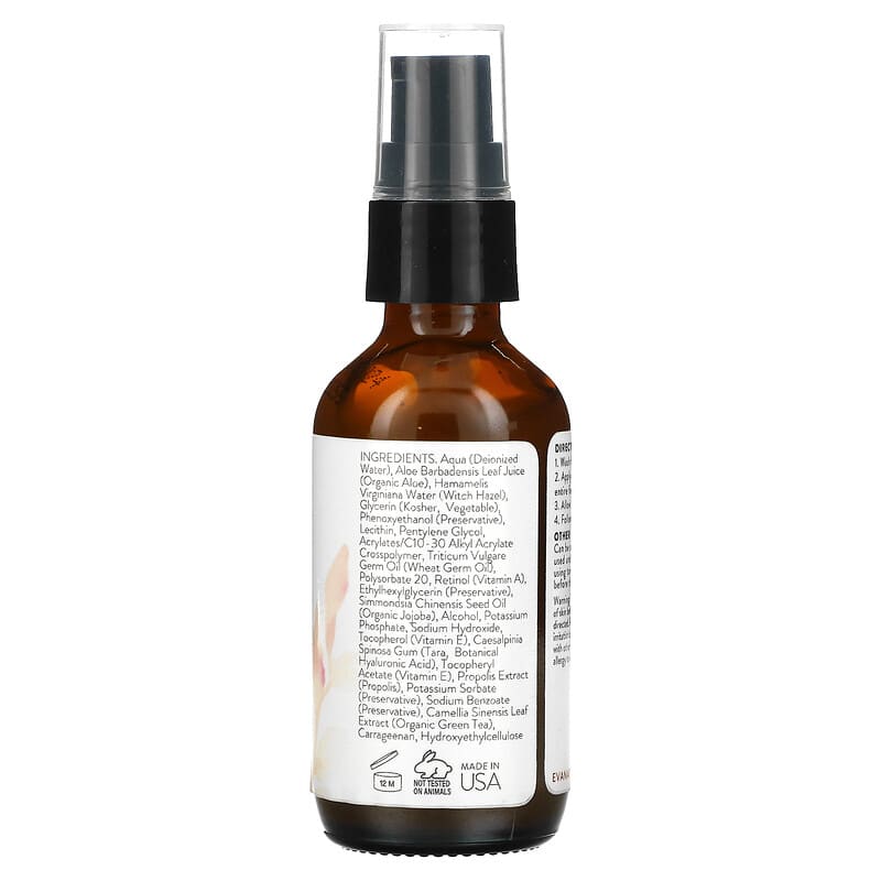 Eva Naturals, Retinol Serum, 2 oz (60 ml) 885793663515