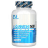 EVLution Nutrition L-CARNITINE500 Stimulant Free Fat Burning 120 Capsules 818901020184