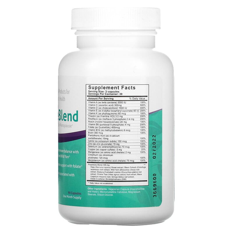 Fairhaven Health, Balance Blend For Menopause, 90 Capsules 896593002145