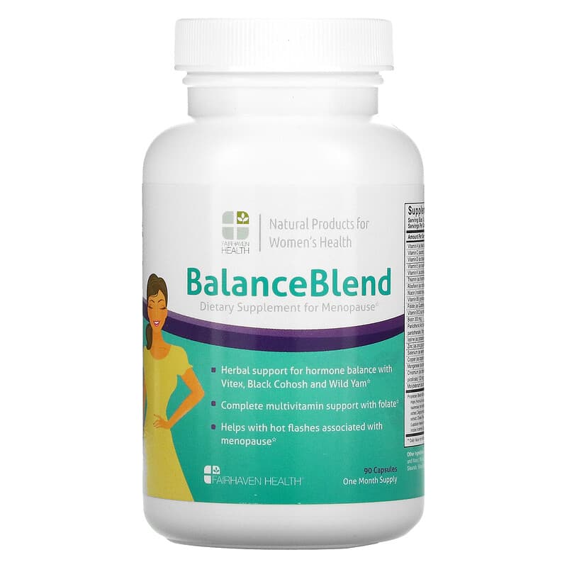 Fairhaven Health Balance Blend For Menopause 90 Capsules 896593002145