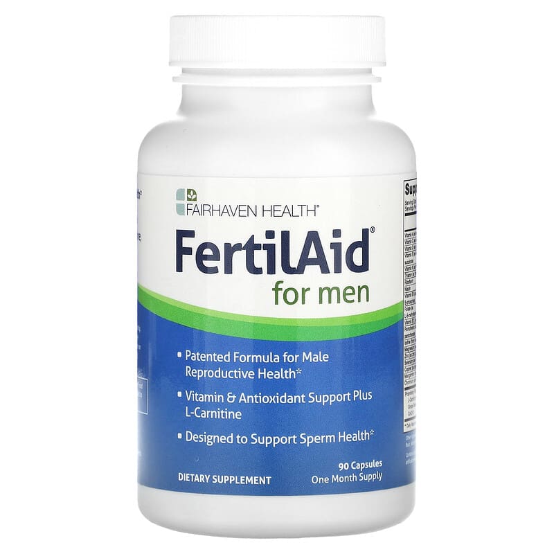 Fairhaven Health FertilAid for Men 90 Capsules 895749000059