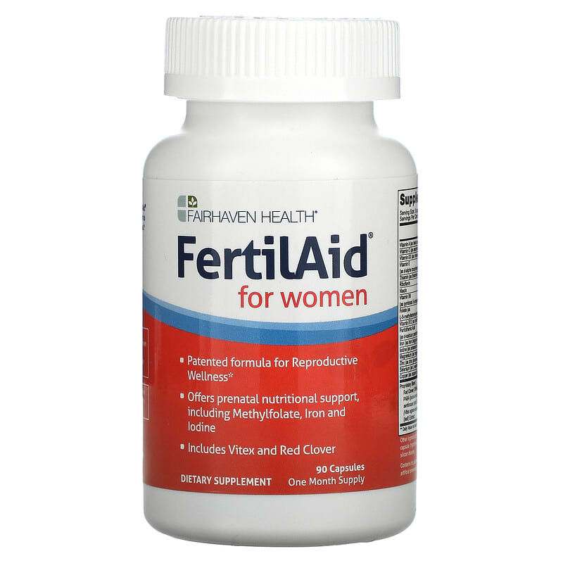 Fairhaven Health FertilAid for Women 90 Capsules 895749000042