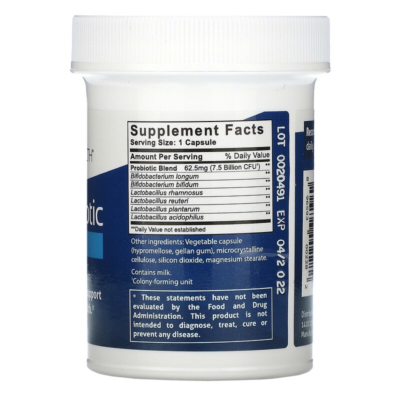 Fairhaven Health, FH PRObiotic for Men, 30 Capsules 896593002282