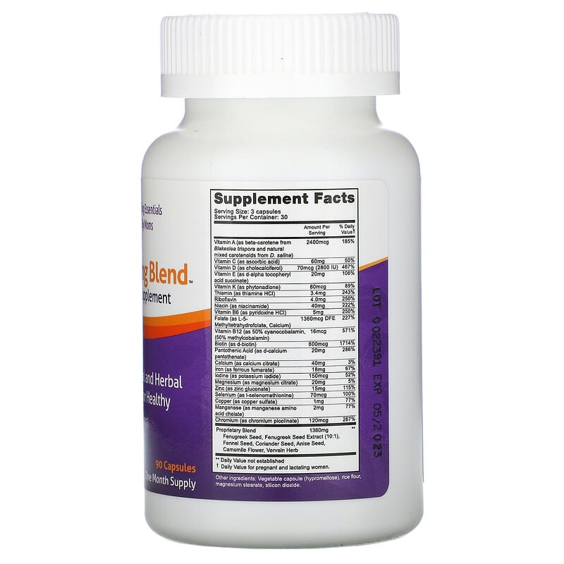 Fairhaven Health, Milkies, Nursing Blend, 90 Capsules 895749000165
