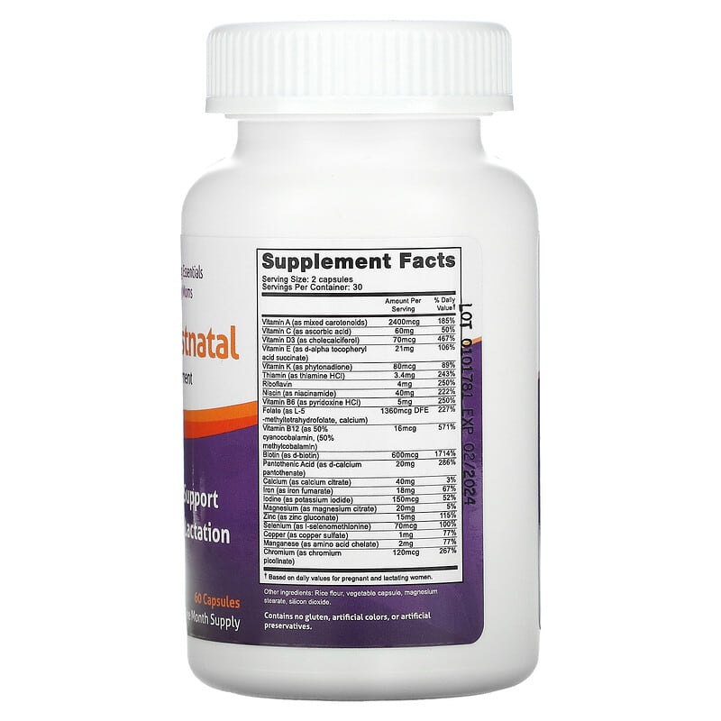 Fairhaven Health, Milkies, Nursing Postnatal , 60 Capsules 895749000394