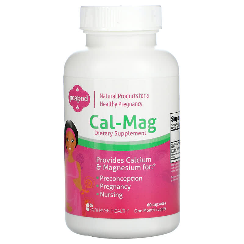 Fairhaven Health Peapod Cal-Mag 60 Capsules 895749000158