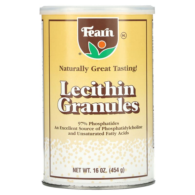 Fearn Natural Foods Lecithin Granules 16 oz (454 g) 41178400308