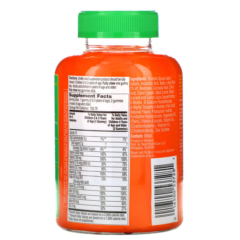 Flintstones, Children's Multivitamin, Plus Immune Support, 150 Gummies 16500537281