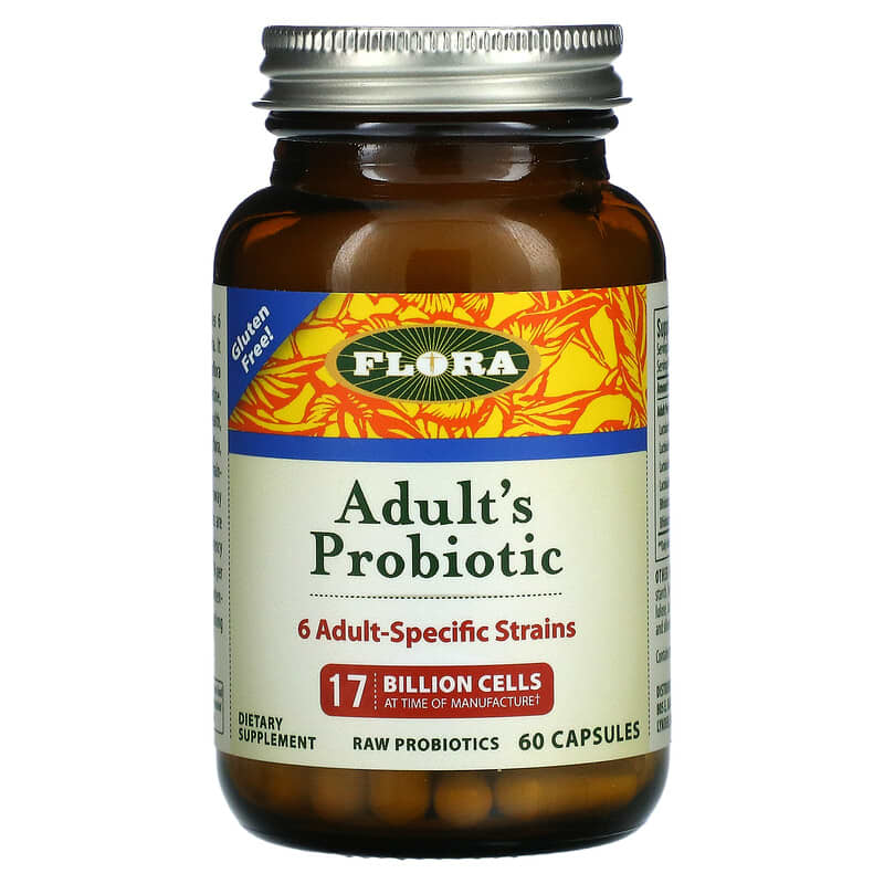Flora Adult's Probiotic 17 Billion Cells 60 Capsules 61998619605