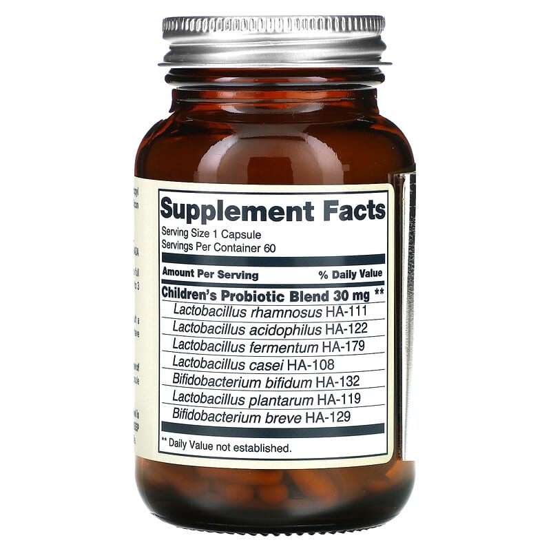 Flora, Children's Probiotic, 5 Billion, 60 Capsules 61998619643