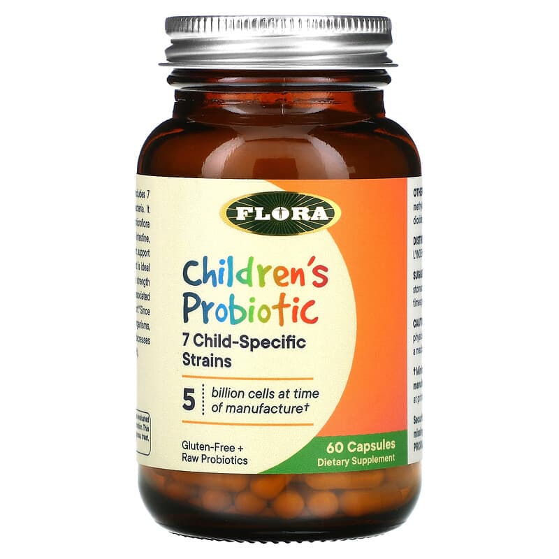 Flora Children's Probiotic 5 Billion 60 Capsules 61998619643