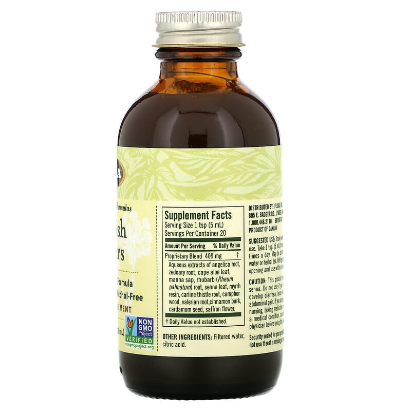 Flora, Swedish Bitters, Alcohol-Free, 3.4 fl oz (100 ml) 61998681909