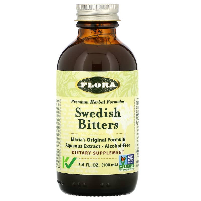 Flora Swedish Bitters Alcohol-Free 3.4 fl oz (100 ml) 61998681909