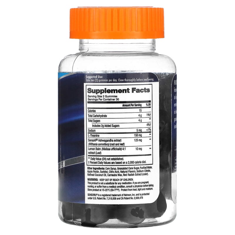 Focus Factor, Calm Focus, Strawberry, 60 Gummies 811909033828