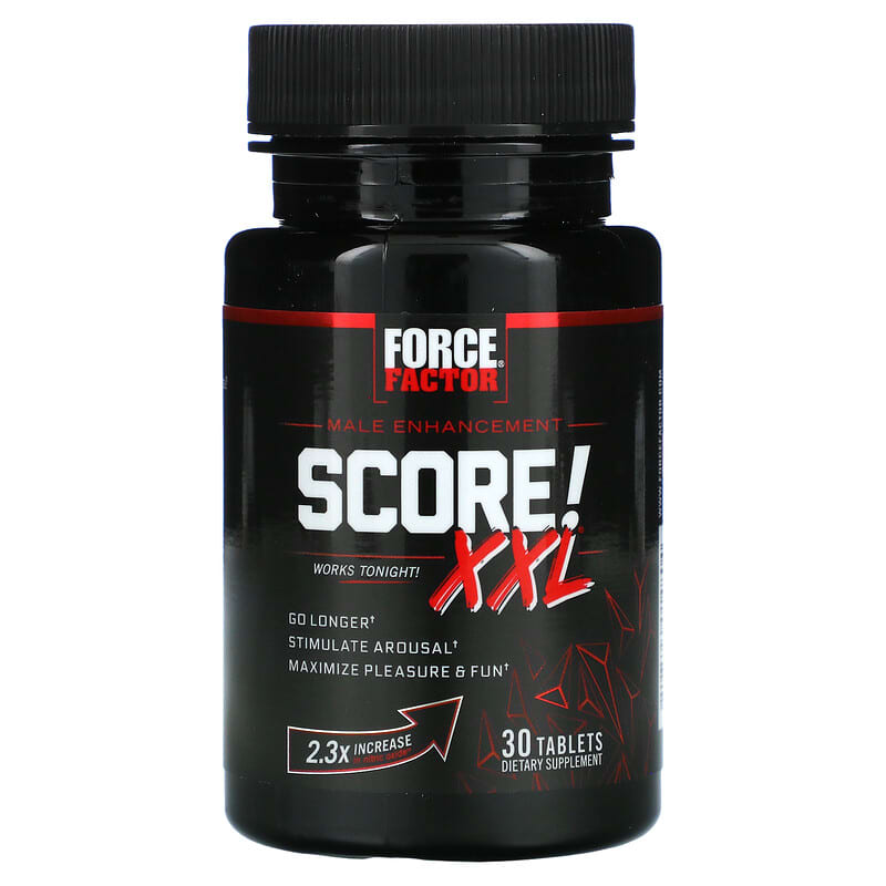 Force Factor, SCORE! XXL, Male Enhancement, 30 Tablets 818594014804