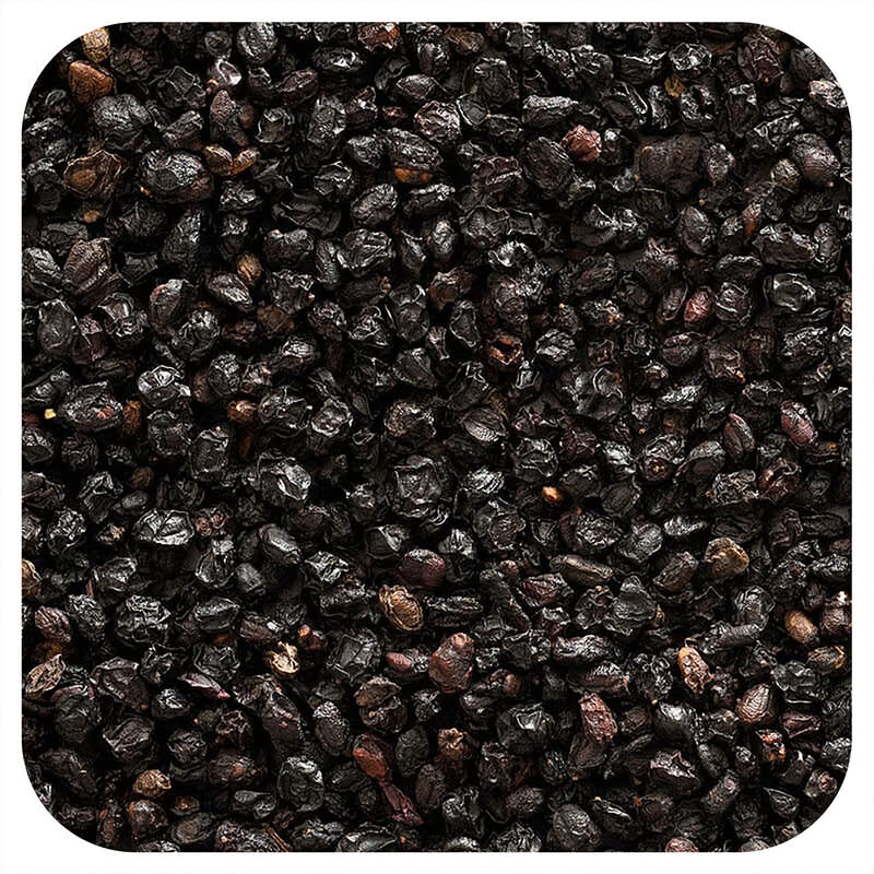 Frontier Co-Op Whole European Elderberries 16 oz (453 g) 89836005571