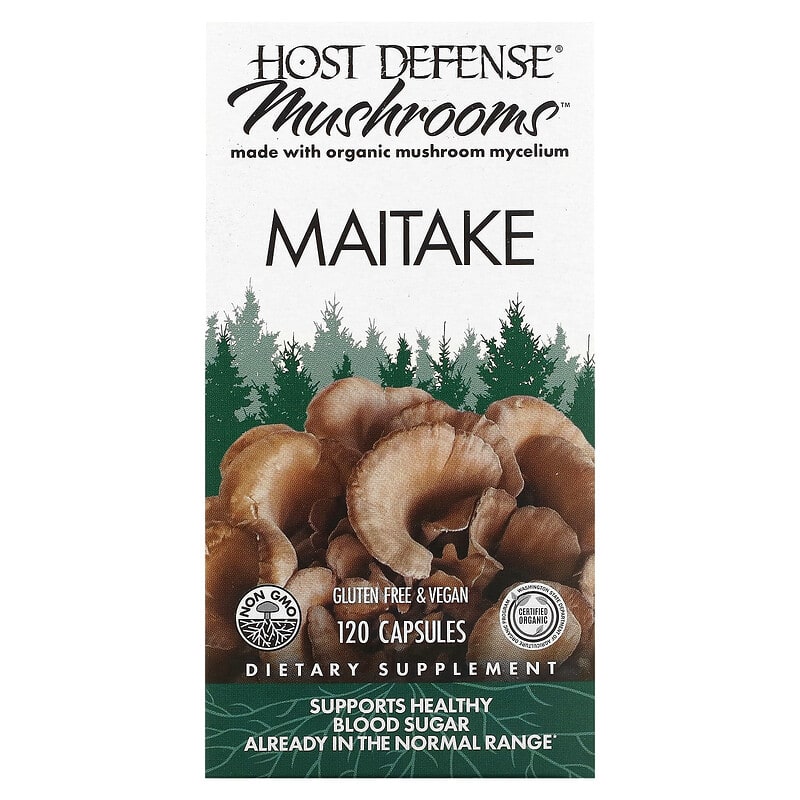 Fungi Perfecti Host Defense Maitake 120 Capsules 633422031538