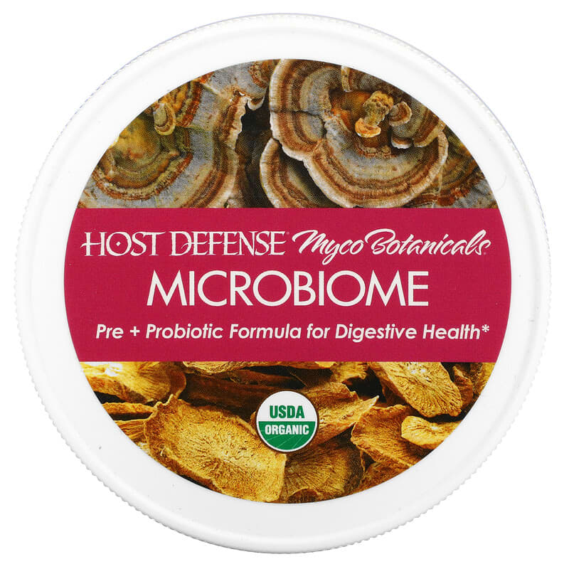 Fungi Perfecti Host Defense, Myco Botanicals, Microbiome, 3.5 oz (100 g) 633422125237