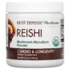 Fungi Perfecti Host Defense Reishi Mushroom Mycelium Powder Cardio & Longevity 3.5 oz (100 g) 633422822723