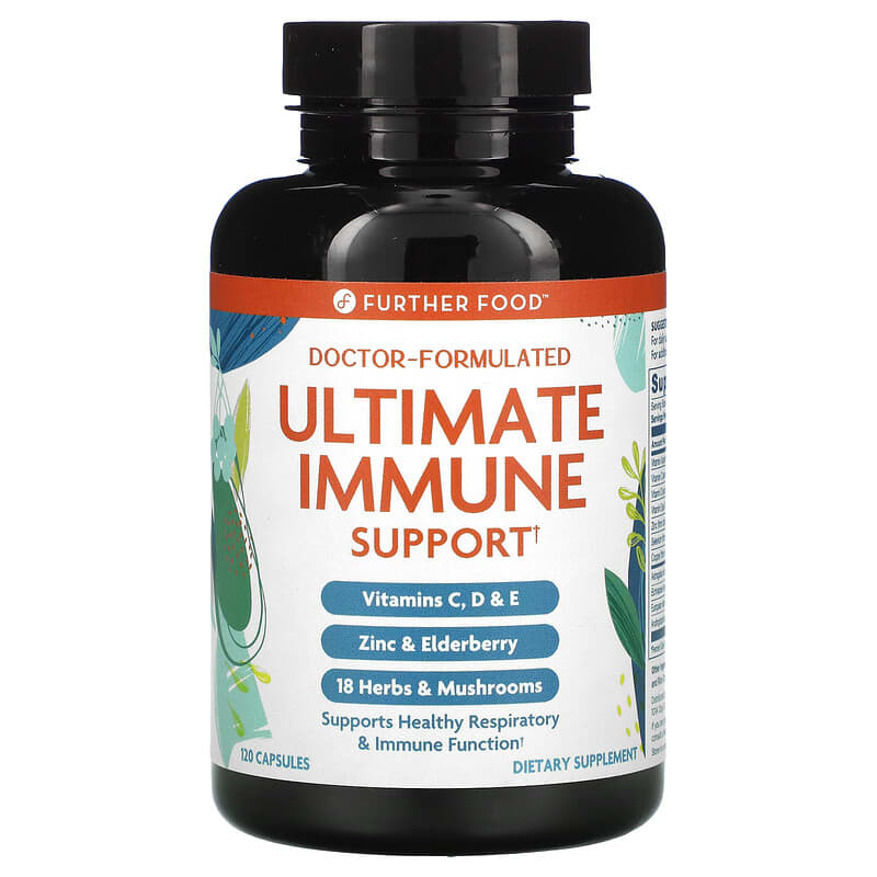 Further Food Ultimate Immune Support 120 Capsules 850006249268