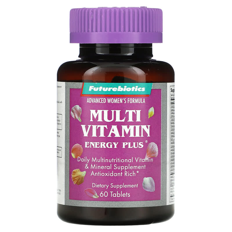 FutureBiotics Advanced Women's Formula Multi Vitamin Energy Plus 60 Tablets 49479000487