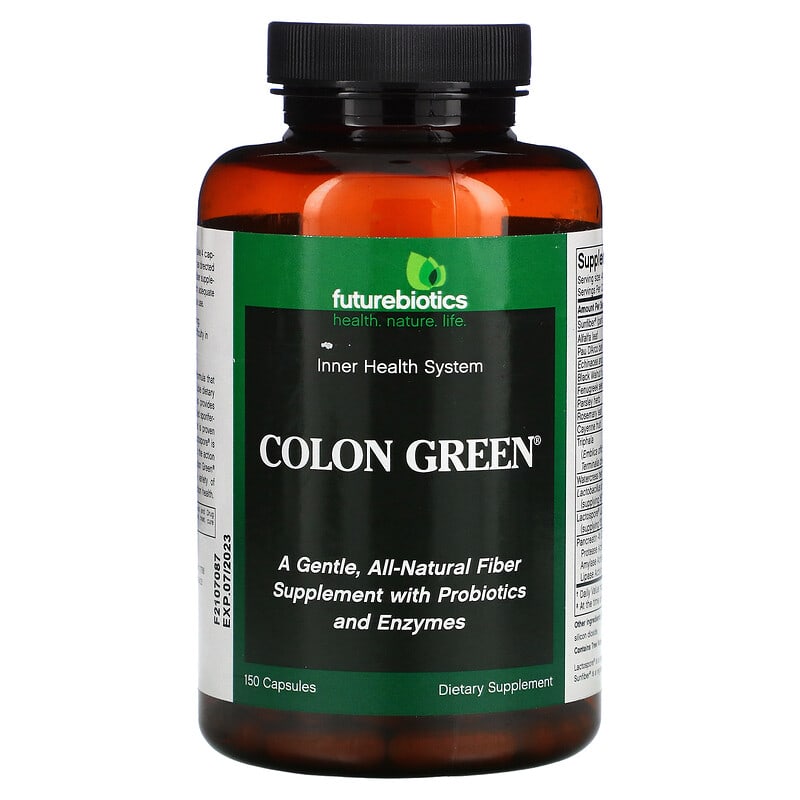 FutureBiotics Colon Green 150 Capsules 49479003112