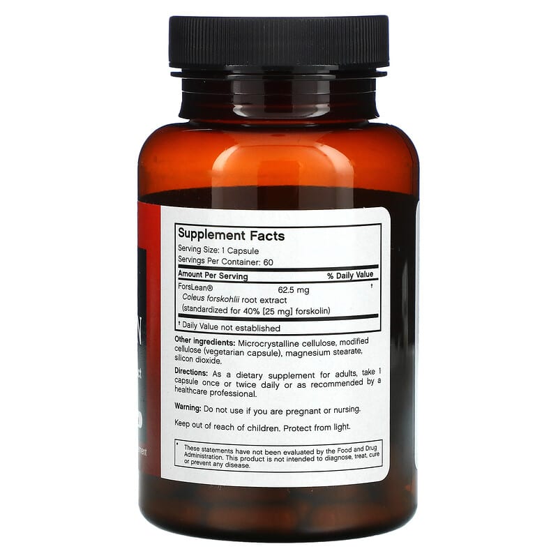 FutureBiotics, Forskolin, 25 mg, 60 Vegetarian Capsules 49479006441